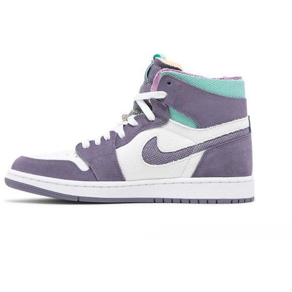 Size 9 - Jordan 1 High Zoom Comfort Tropical Twist 2021 (Ct0978-150) - Picture 3 of 5